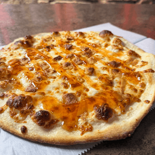 Cheesy Rangoon Pizza