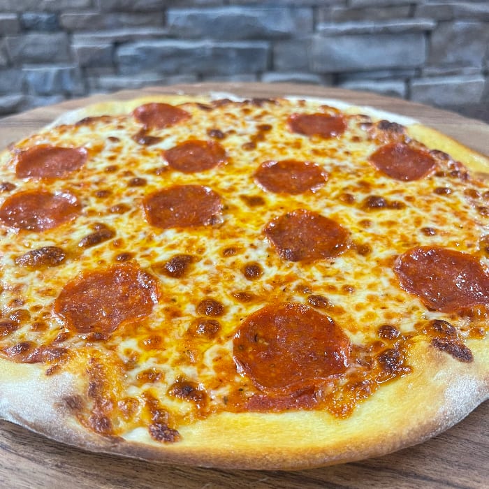 Cheese & Pepperoni Pizza.
