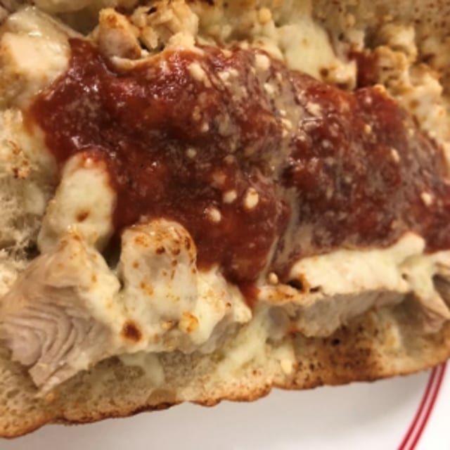 Chicken Parmesan Sub.